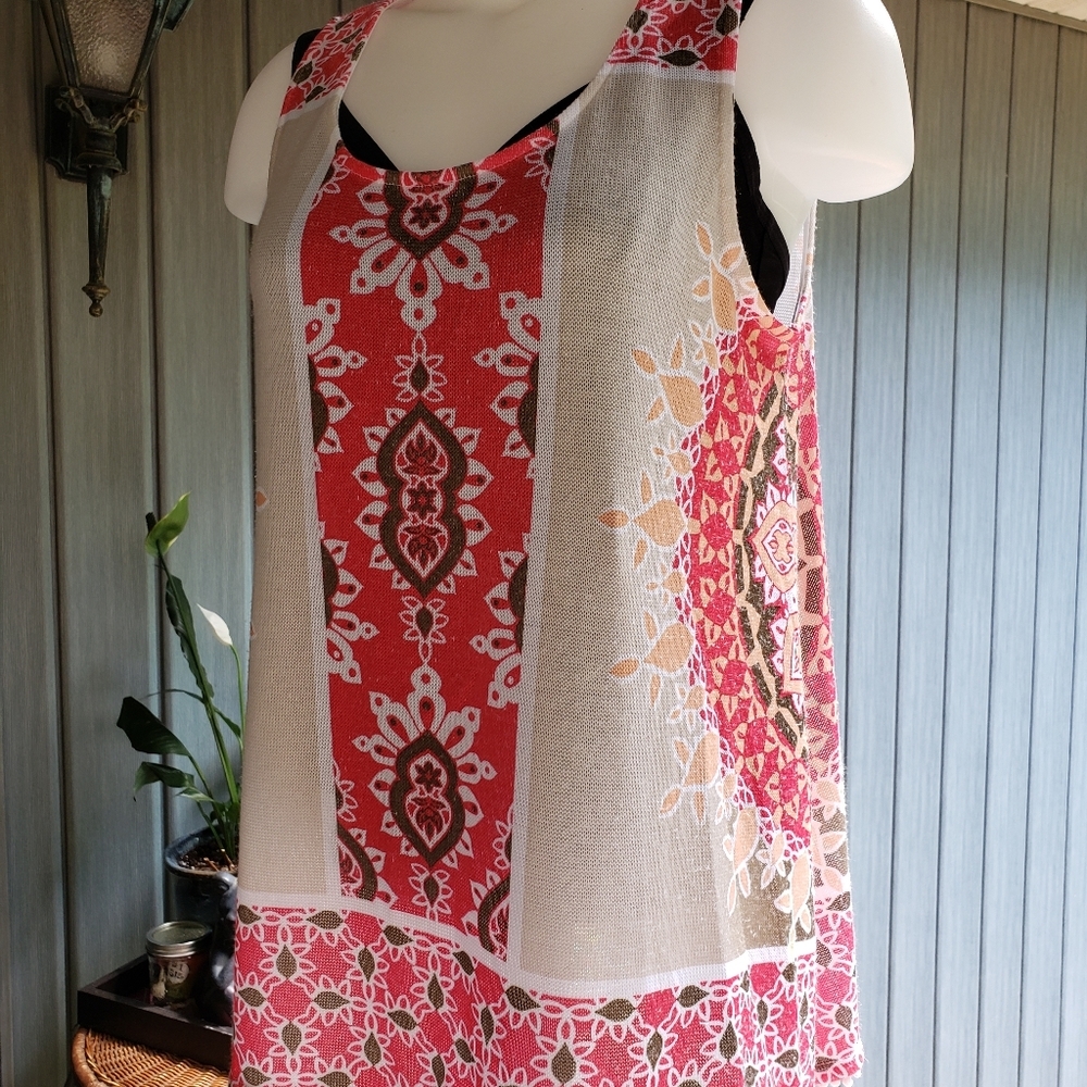 New Directions retro style top sleeveless M
